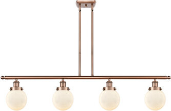 Three Posts Chippewa 4 - Light Kitchen Island Linear Pendant