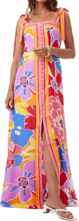 Cami Dress In Multi Color