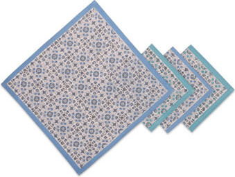 One Allium Way LILY Cotton Napkins – Set Of 4