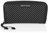 Thumbnail for your product : Jimmy Choo Filipa  Studded Grainy Calf Leather Wallet