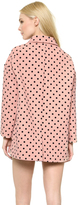 Thumbnail for your product : RED Valentino Polka Dot Coat