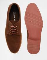 Thumbnail for your product : Red Tape Derby Shoes In Brown Suede