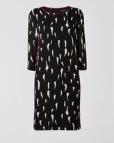 Thumbnail for your product : Jaeger Ermine Print Dress