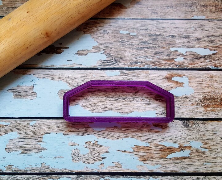 street Sign #3 Cookie Cutter & Fondant Clay