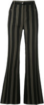 Nina Ricci striped flared trousers 