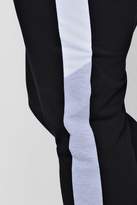 Thumbnail for your product : boohoo Big And Tall Skinny Fit Colour Block Joggers