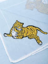 Thumbnail for your product : Kenzo tiger embroidered scarf