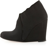 Thumbnail for your product : Andre Assous Zaria Surplice Wedge Bootie, Black
