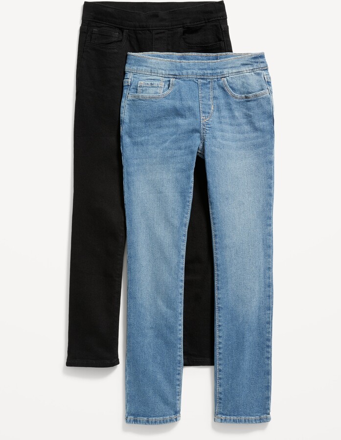 Wow Skinny Pull-On Black Jeans for Girls