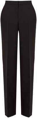 Calvin Klein Collection Kavino wool and silk-blend straight-leg trousers