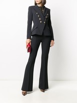 Thumbnail for your product : Elisabetta Franchi High-Waisted Flared Trousers