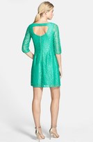Thumbnail for your product : Lilly Pulitzer 'Camelia' Metallic Lace Sheath Dress