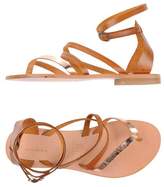 Thumbnail for your product : Annarita N. Toe post sandal