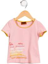 Thumbnail for your product : Missoni Kids Girls' Embroidered Scoop Neck T-Shirt