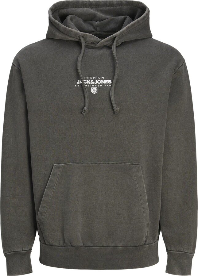 JACK & JONES Herren Hoodie - Kapuzenpullover Mit Mesh-Futter