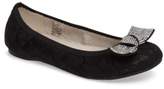 Thumbnail for your product : Stuart Weitzman Fiona Crystal Embellished Lace Flat