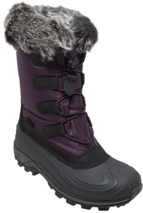 purple snow boots womens