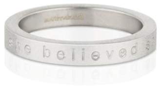 MantraBand She-Believed-She-Could Ring