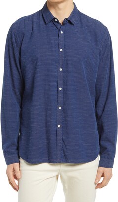 Oliver Spencer Clerkenwell Slim Fit Check Button-Up Shirt