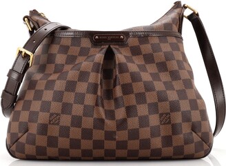 Louis Vuitton Bloomsbury GM Damier Ebene Shoulder Crossbody Bag