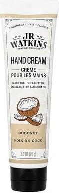 JR Watkins J R Watkins, Hand Cream, Coconut , 3.3 oz (95 g)