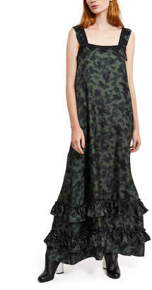 Opening Ceremony Re Editions Ruffle Maxi Dress