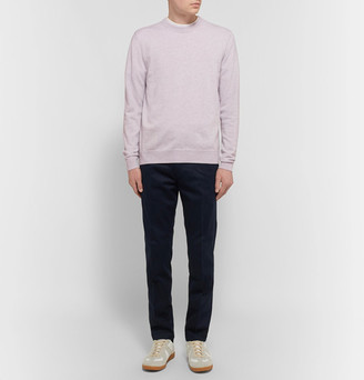 Paul Smith Mélange Cashmere, Cotton And Wool-Blend Sweater