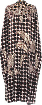 Women's Anatoly Silk Cape Midi Dress 