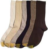 Thumbnail for your product : Gold Toe Women's Ribbed Crew 6 Pack Socks