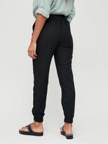 Thumbnail for your product : Very Linen Blend Jogger - Black
