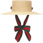 Thumbnail for your product : Gucci Paper straw hat