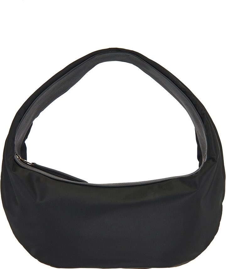 KHAITE Olivia Sport Medium Hobo Bag in Black
