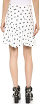 Thumbnail for your product : J.W.Anderson Floral Printed Spiral Miniskirt