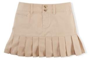 Ralph Lauren Stretch Cotton Chino Skirt Royal Khaki 7