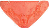 Thumbnail for your product : Heidi Klum Intimates Lace And Jersey Mid-rise Briefs