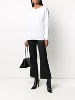 Thumbnail for your product : Alberto Biani Long-Sleeve Cotton Top