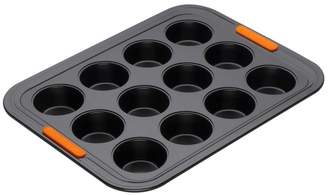 Le Creuset Black Toughened Non-Stick 12 Cup Muffin Tray