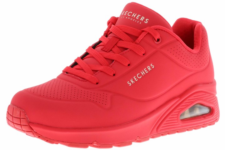 red skechers trainers