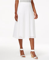 Thumbnail for your product : Alfred Dunner Blue Lagoon Eyelet-Lace Skirt