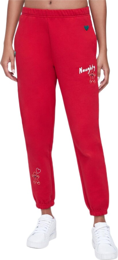 Huggies Chic Female Joggers Pants - Red