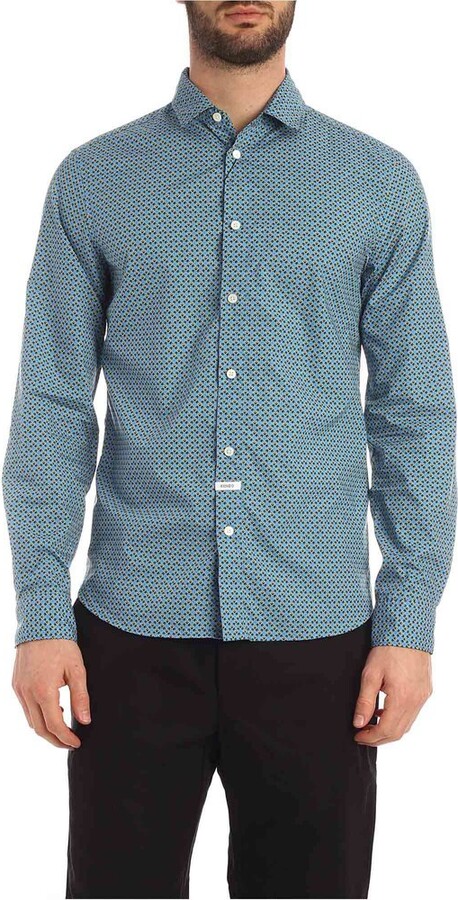 Kenzo Allover Printed Slim Fit Shirt