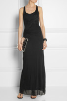 Thumbnail for your product : Helmut Lang Racer-back jersey maxi dress