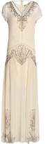 Haute Hippie Cutout Embellished Silk-Chiffon Gown