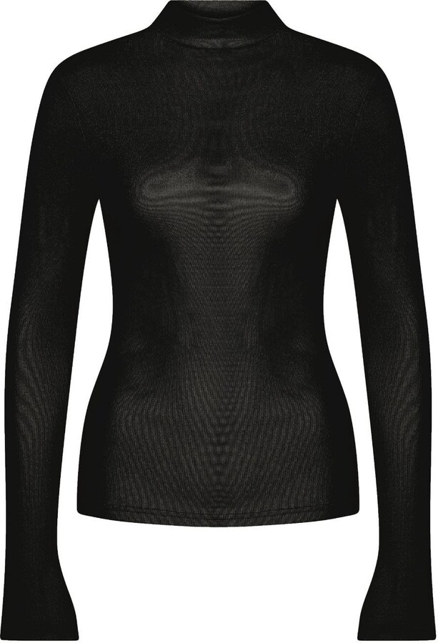 Nazli Ceren Jenn Rollneck Sweater In Black