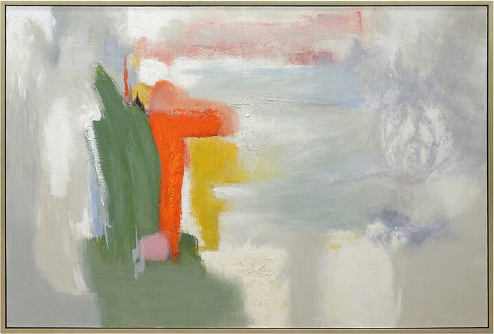 Harp & Finial Bacca Framed Canvas Art with 1.5in Frame