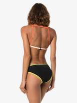 Thumbnail for your product : Flagpole Ellie contrast-trim bikini