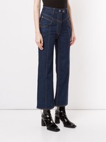 Thumbnail for your product : Ellery Eureka high-rise flared jeans