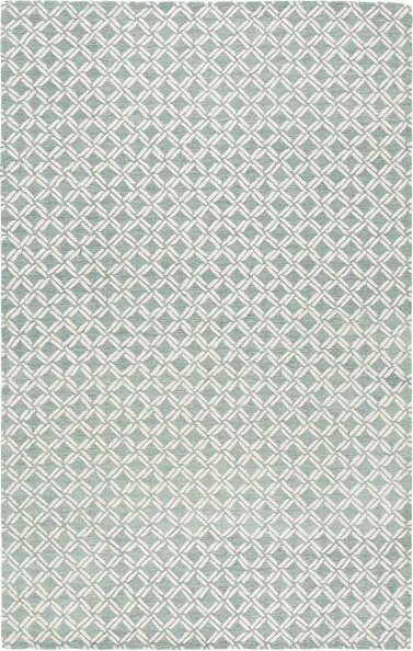 Safavieh GenreGRE350HandTuftedIndoorAreaRug-Green/Ivory-6'x9'