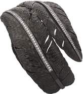 Thumbnail for your product : Michael Aram Feather Black Cuff Bracelet w/ Diamonds