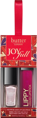 Butter London JoyFull 2 Pc Petite Nail Lacquer & Lippy Liquid Lipstick Set